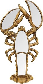 Oglinda decorativa, de perete, din rasina, Lobster