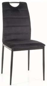 Scaun de bucaterie Rip Velvet, negru