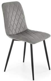 Scaun K525 velvet gri