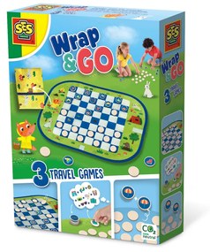 Joc de calatorie - Wrap &amp; Go - Dame - Joc de memorie - Merg in vacanta si iau…