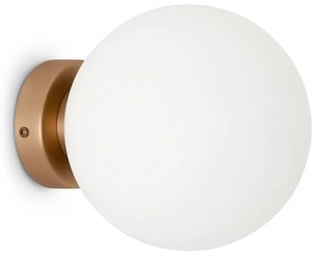 Aplica perete sau tavan design modern Basic form auriu, diametru 18cm