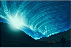 Tablou - Val din nori (90x60 cm)