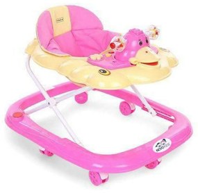 Premergator reglabil in 3 trepte NOVOKIDS™ Duckey, cu melodii, Ratusca, Pliabil, Roz