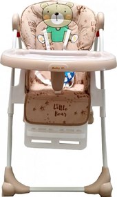 Scaun de masa pentru copii si bebe Baby Care™ CC reglabil in 3 trepte, Pliabil, Centura de siguranta, Sezut comfortabil, Masuta detasabila, Pozitie