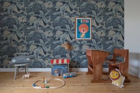 Fototapet, Chestnut, Blue, Rebel Walls
