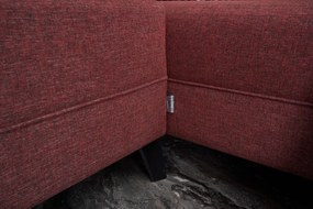 Canapea extensibilă de colț Belen - Claret Red