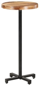 320283 vidaXL Masă de bar, rotund, Ø50x110 cm, lemn masiv de acacia