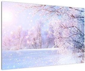 Tablou - Iarna geroasă (90x60 cm)