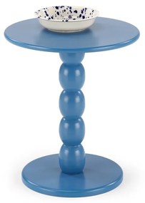 Masa de cafea rotunda Cirilla albastra ø40/h47 cm