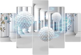 Tablou abstract în stil antic (150x105 cm)