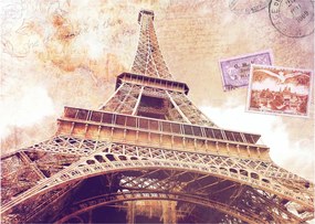 Tablou pe sticlă - Prriveliștea din Paris (70x50 cm)