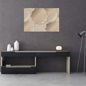 Tablou - Mandale în tonuri aurii (90x60 cm)