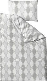 Lenjerie de pat din microfibra RAINE gri Dimensiune lenjerie de pat: 2 buc 70 x 90 cm | 200 x 220 cm
