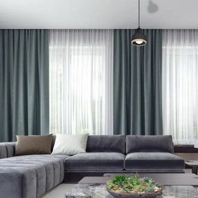 Lustră pe cablu OVAL 1xE27/60W/230V neagră