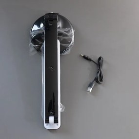 Lampă LED reîncărcabilă de masă Zuma Line 1913-BK LED/6W/1200mAh 3000/4500/6000K negru