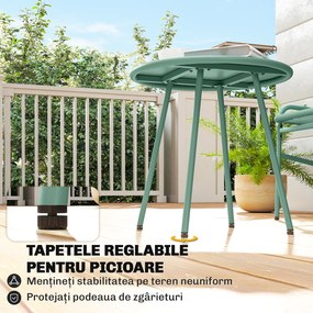 Outsunny set poliratan sintetic | Aosom Romania