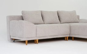 Coltar lemn masiv Odo Extensibil, 273 × 176 × 75 cm - Stânga
