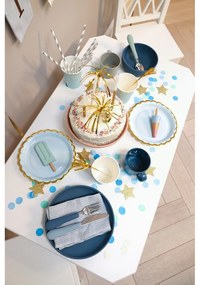 Tacâmuri pentru copii, verde/albastru din silicon 3 buc. Ocean Mix – Cam Cam Copenhagen