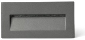 Spot LED incastrabil iluminat ambiental IP65 MANI gri