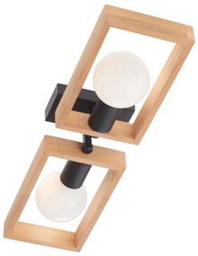 Plafonieră Redo 01-1968 TIMBER 2xE27/42W/230V fag