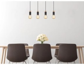 Lustră pe cablu MATTI 4xE27/40W/230V Globo 54045-4H