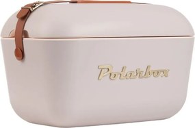 Geanta frigorifica Polarbox Gold, 12 litri, Polistiren AIRPOP, 5-15°C pana la 24 h, Roz/Auriu