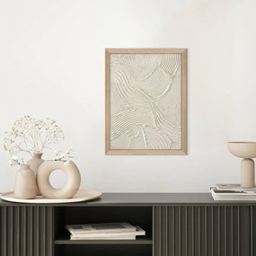 Tablou pictat manual 32,5x42,5 cm Sand shadows – Malerifabrikken