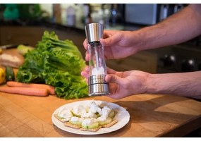 Cole&Mason - Râșniță sare DERWENT 19 cm crom lucios