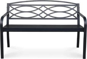 Banca de gradina Renzo, neagra