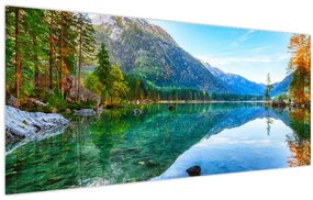 Tablou - Lacul Hintersee (120x50 cm)