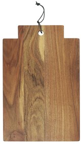 Placa rectangulara din lemn cu maner lat OILED ACACIA WOOD