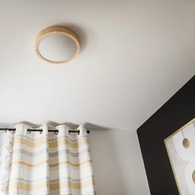 Plafonieră NATURAL SLIM 1xE27/60W/230V ø 27 cm pin