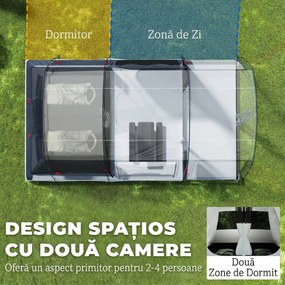 Outsunny cort familial multiplu persoane | Aosom Romania