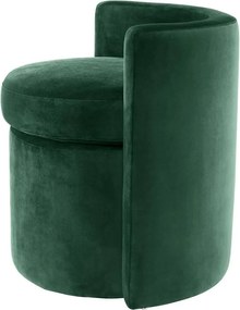 Fotoliu design LUX Arcadia, catifea verde inchis 113162 HZ