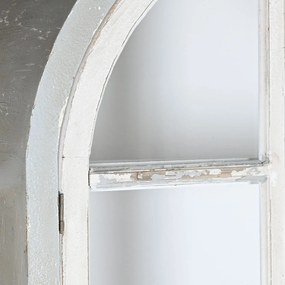Vitrina Stylish din lemn antichizat 95x41x198 cm
