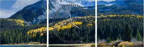Tablou - Lost Lake, Oregon (cu ceas) (90x30 cm)