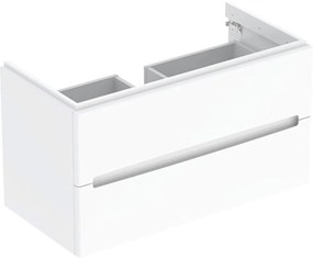 Geberit Modo dulap 99x47.9x55 cm sub chiuveta pe perete alb 502.880.01.1