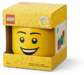 Cutie de depozitare pentru copii din plastic Head – LEGO®