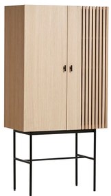 Comodă "Array", 80 x 160 cm, 2 variante - Woud Variantă: stejar, deschis la culoare