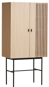 Comodă "Array", 80 x 160 cm, 2 variante - Woud Variantă: stejar, deschis la culoare