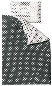 Lenjerie de pat din bumbac COLAM GREY gri hotelova capsă Dimensiune lenjerie de pat: 70 x 90 cm | 140 x 200 cm