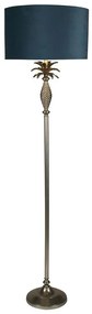 Lampadar/Lampa de podea design lux elegant Belle argintiu/teal