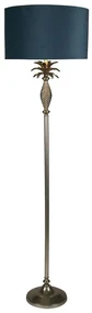 Lampadar/Lampa de podea design lux elegant Belle argintiu/teal