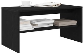 vidaXL Dulap TV Stejar Negru 80x40x40 cm Lemn prelucrat