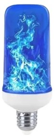 Bec LED HYO-2, 5W - imitație de flacără - blue