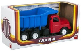 Mașină Tatra 148 plastic 30cm roșu și albastru basculant