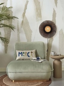 Aplica de perete eco din bambus Kalimantan 44cm nat/bl