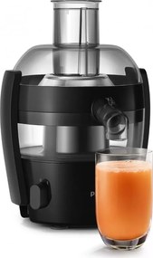 Resigilat: Storcator de fructe Philips HR1832/00, 500 W, 1,5 l, QuickClean, Fara picurare, Negru