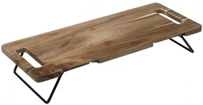 Platou servire Sahra, lemn acacia, 48 x 20 cm