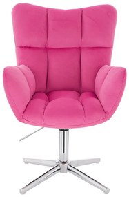 HR650CROSS Scaun Roz Catifea